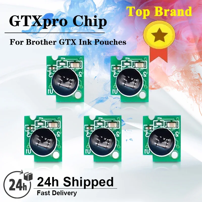 Chip GTXpro para bolsas de tinta Brother GTX Pro, Chips de 700ML, GTX-422 GTX-423 GTX-425 GTX-600 GTXPRO GTX, impresora DTG/DTF para prendas