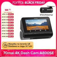 70mai Dash Cam A800SE The Most Cost-effective 4K Supercapacitor Car DVR Support Dual-Channel 24H Parking Monitor Voice Control