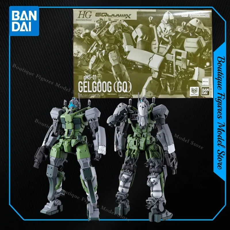 

Bandai Original Genuine HG GUNDAM GQUUUUUUX GMS-01 GELGOOG GQ Anime Action Figure Assembly Collection Model Gift Toys Hobbies