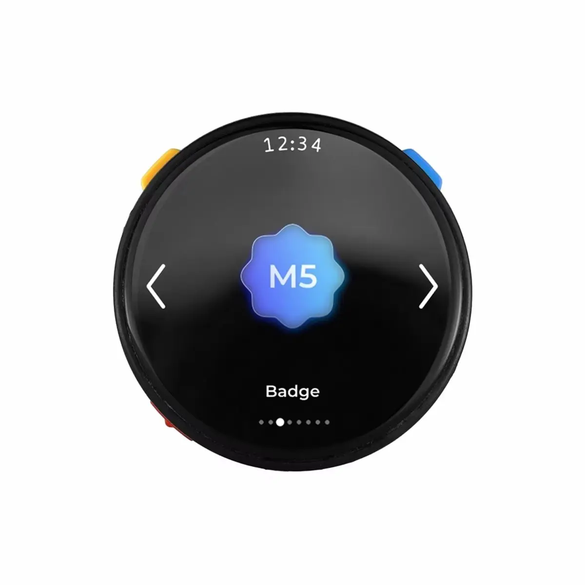 A86G StopWatch - Dev Board Portable AMOLED 2.4GHz Wi-Fi Circular Touch Development Board for Interactive Scenarios