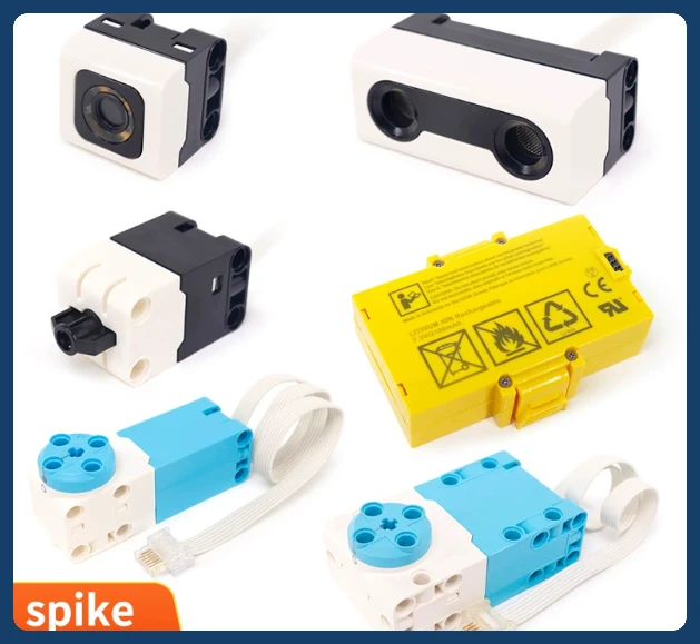 

Большой средний серводвигатель с шипом, инфракрасный ультразвуковой датчик давления, блоки датчиков цвета, совместимые с игрушками 45602 45605 45606