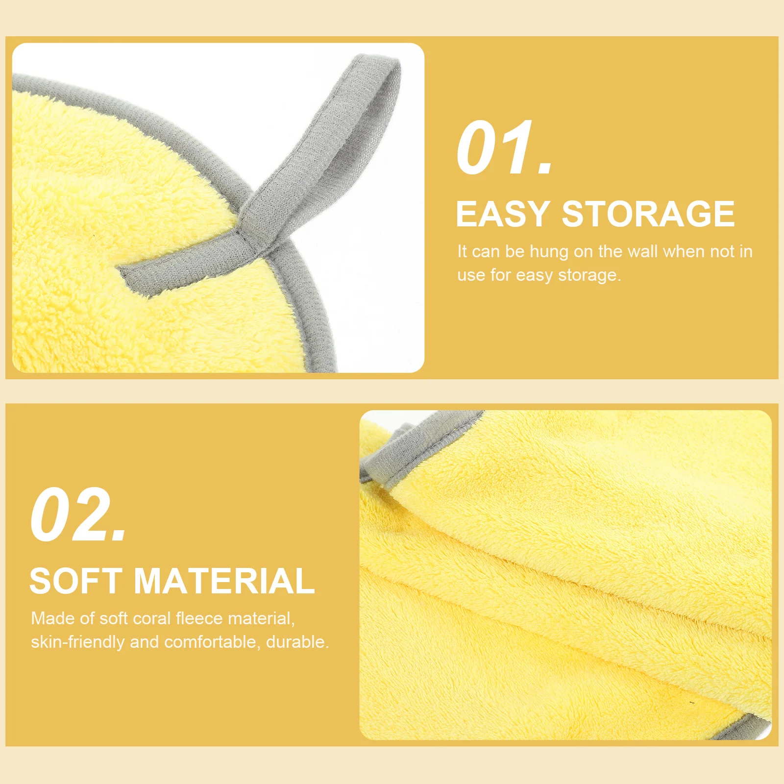 

Thickened Pet Towel Coral Fleece Dog Bath Towel Quick Drying Large for Dogs Cats Water Absorption Grooming Drying Tool