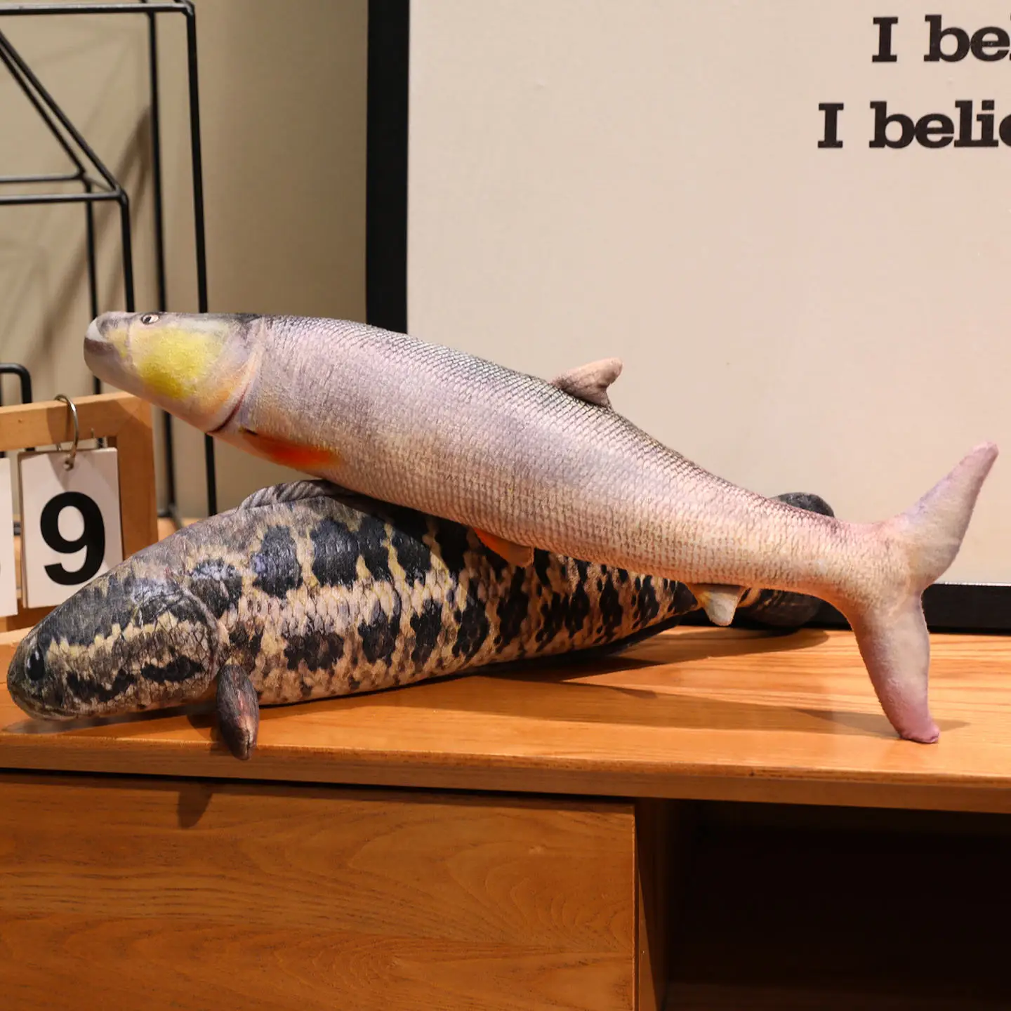 محاكاة الأسماك ألعاب من القطيفة رأس الأفعى الرنجة وسادة النوم أريكة رئيس وسادة المزحة صديق دمية