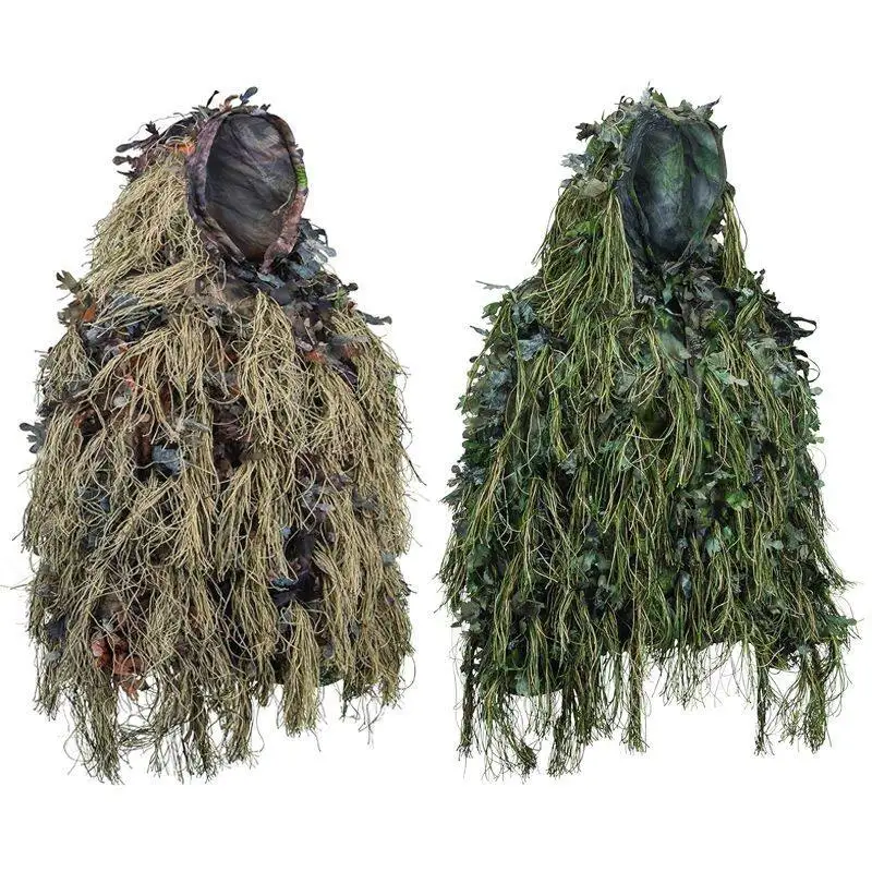 Jungle Leaves Wool Camouflage Clothing Generation Camouflage Clothing Outdoor Training Ghillie Suit Camouflage Clothing