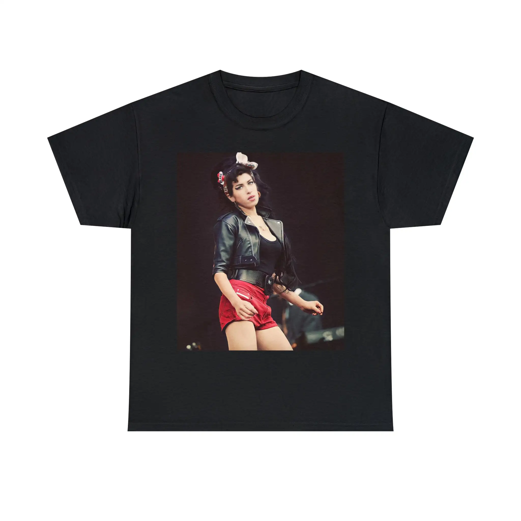 Amy Winehouse Vintage Retro T Shirt Style Bootleg 90s Inspired Aesthetic Photoshoot For Fan