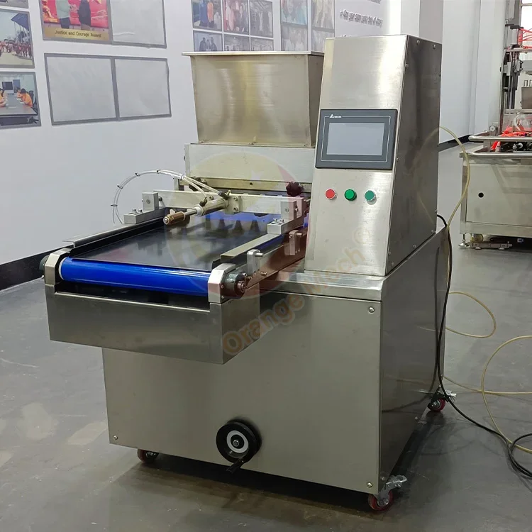 Automatic Mini Biscuit Cookie Depositor Machine Industrial Rotary Cookie Biscuit Making Machine For Supplier