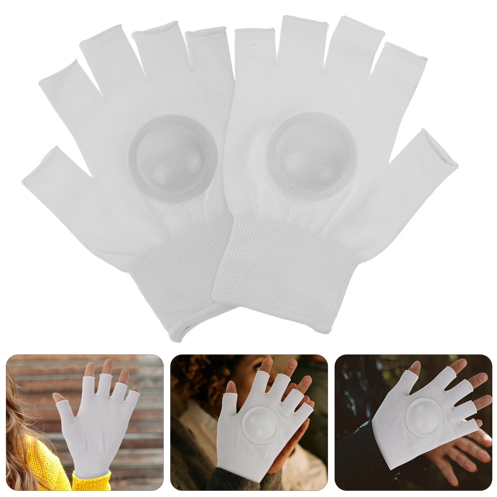 

Glove Show Cheerleading Gloves Cheering Props Noisemaker Hand Clappers Hands Party Supplies