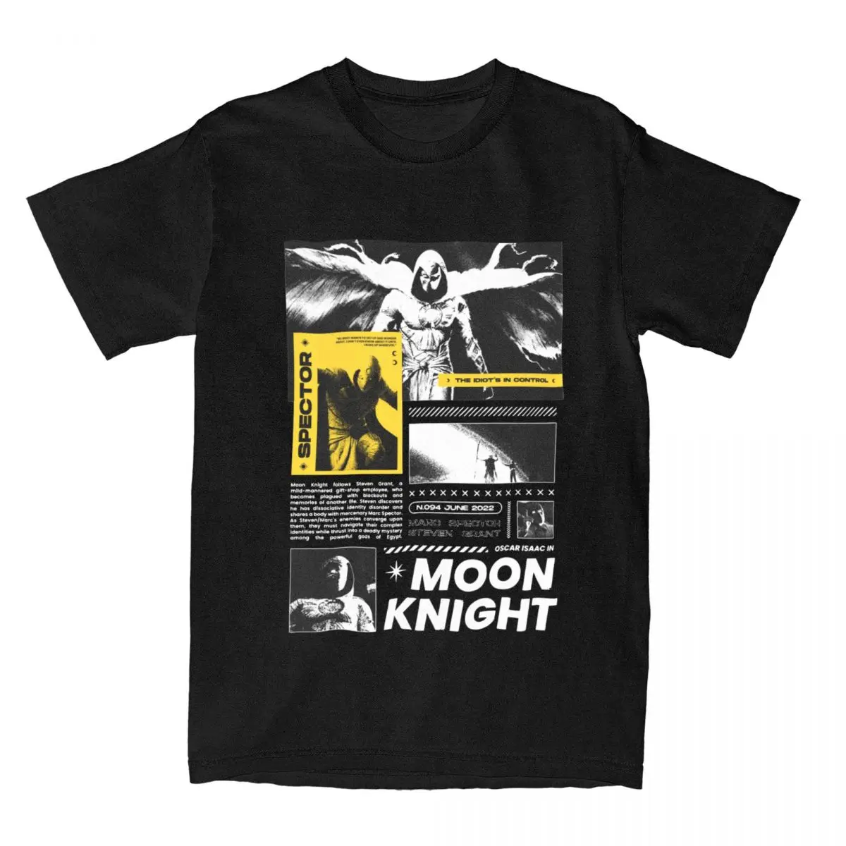 2025 نموذج جديد القمرية كافالير الرجال المرأة تي شيرت تيز قصيرة الأكمام الياقة المستديرة تي شيرت القطن الخالص حجم كبير الملابس #1