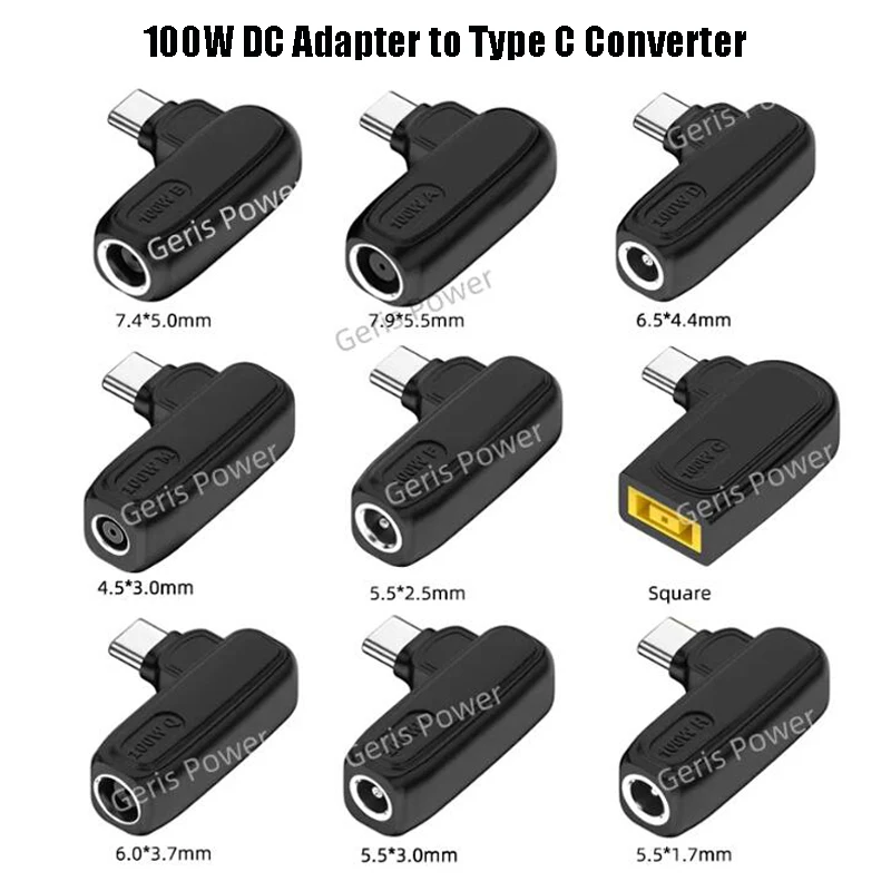 

100 Вт универсальный адаптер для ноутбука от постоянного тока до USB Type C PD триггер адаптер питания Соединительный конвертер для MacBook Xiaomi Samsung Lenovo