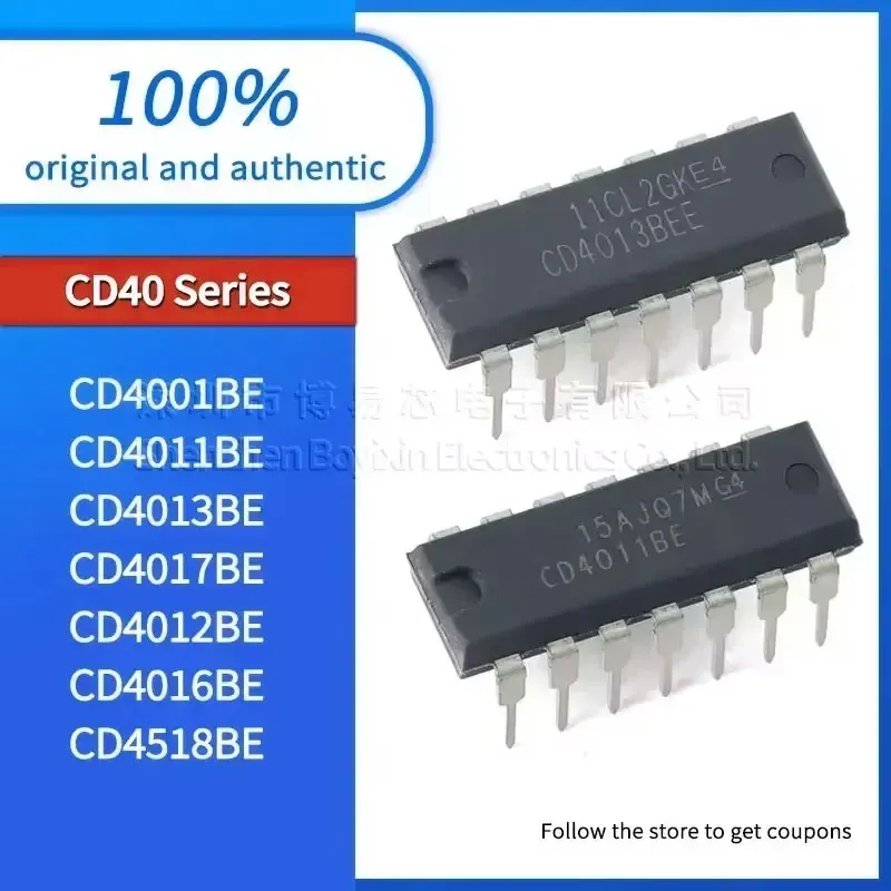 

1PCS CD4518BE CD4016BE CD4012BE CD4017BE quality assurance CD4013BE CD4011BE CD4001BE