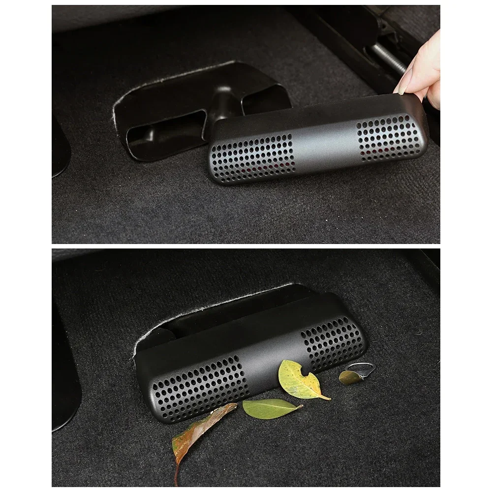 For BMW 1 2 Series F20 F21 F45 F46 X1 F48 X2 F39 Car Under Seat Floor AC Heater Air Conditioner Duct Vent Outlet Grille Cover