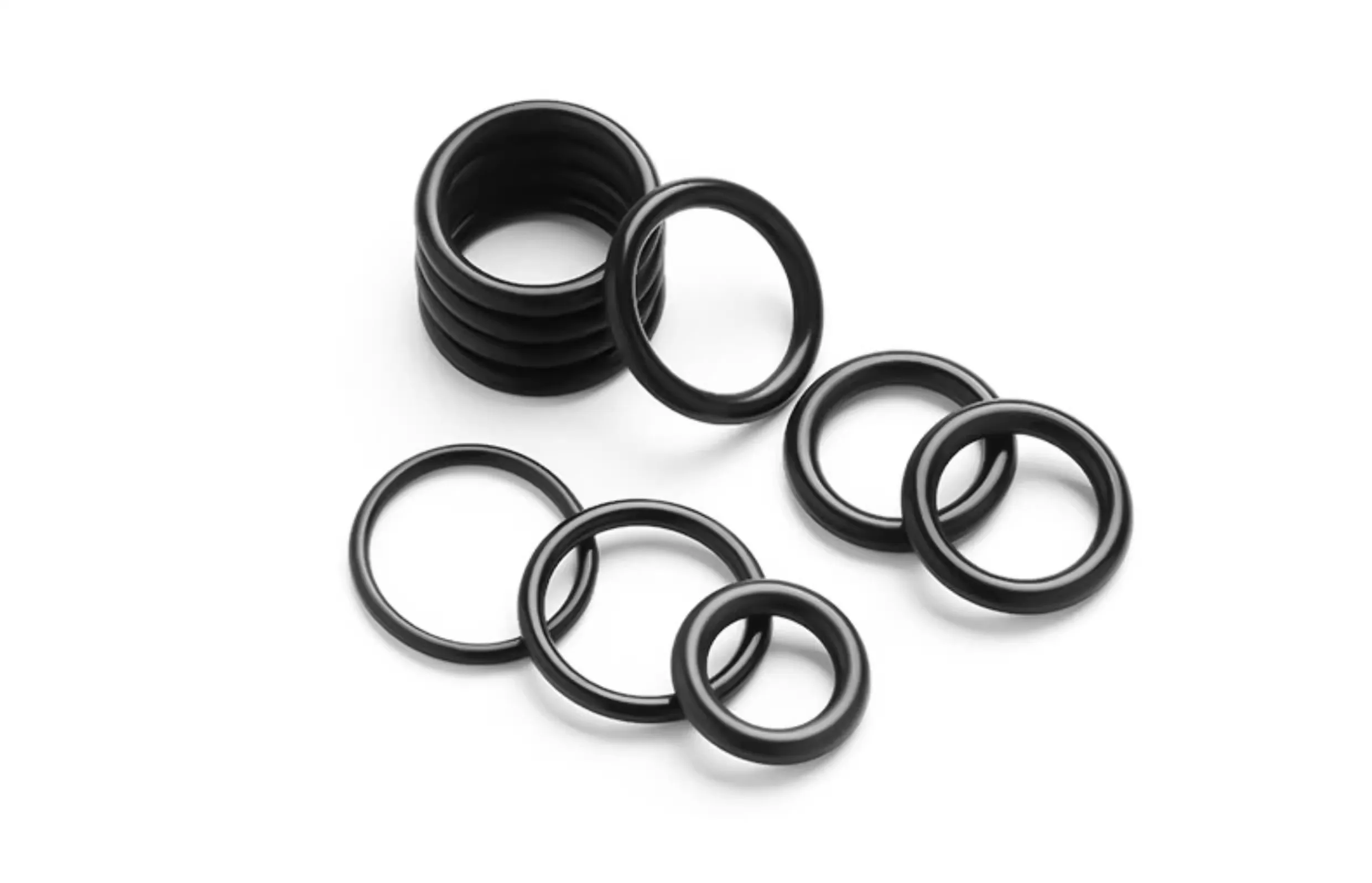 Rondella di tenuta O-ring in gomma CS da 10 pezzi Guarnizione ad alta temperatura resistente all'olio NBR per impianti idraulici - Rondella di tenuta Oring