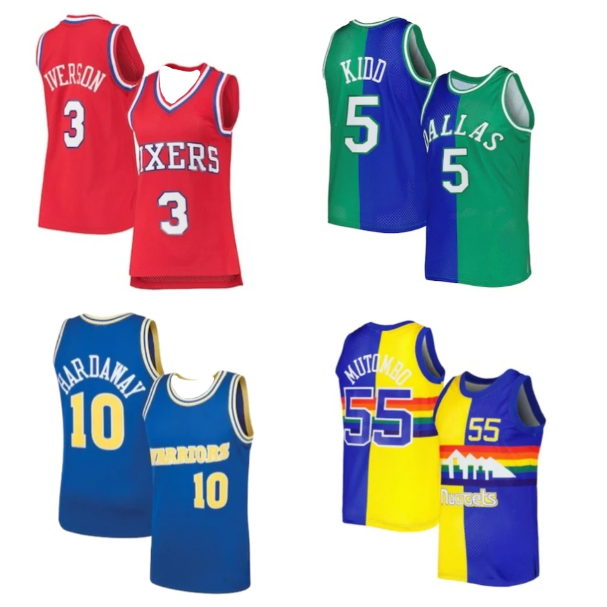 

2025 3D Printed NBA Training Sports Comfortable, Breathable and Casual Adult and Children's Vests and Jerseys JL