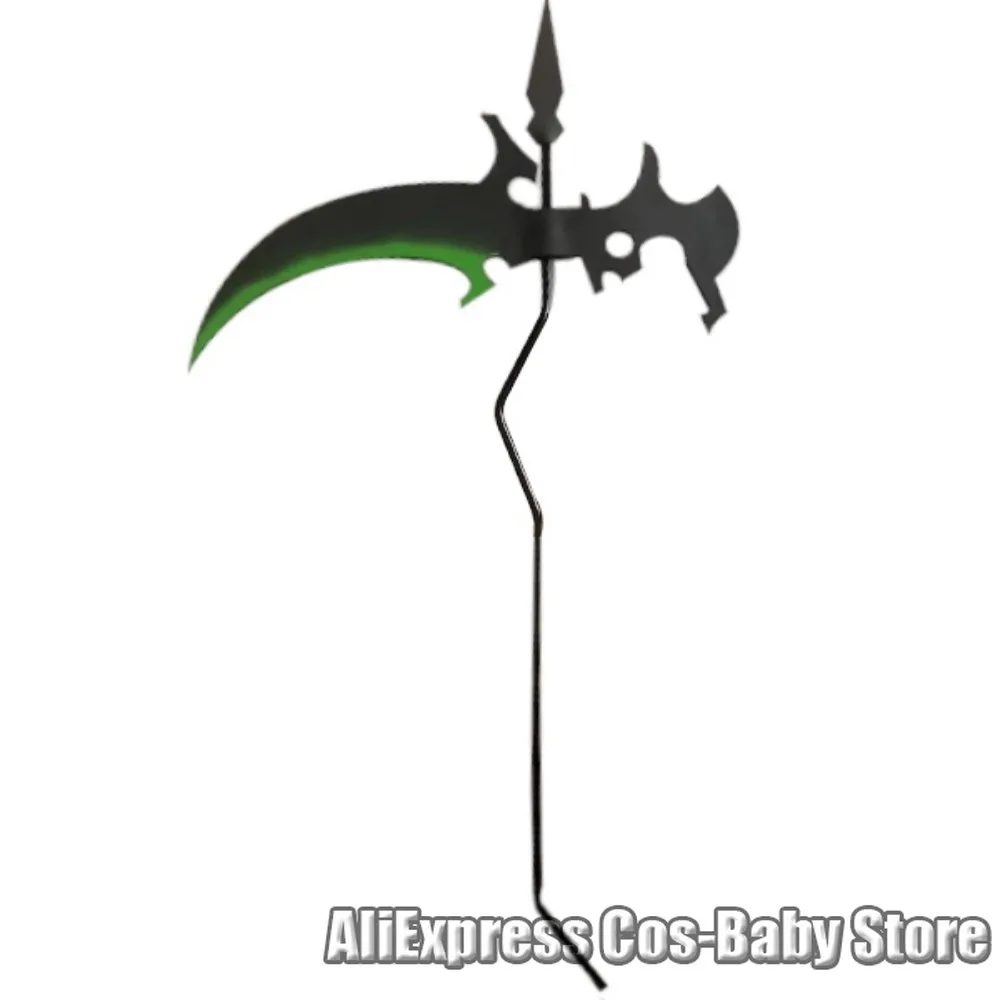 Anime Seraph of The End Hiiragi Shinoa Cos Sickle Accessories Cosplay Costume Military Hiiragi Shinoa Props Carnival Halloween