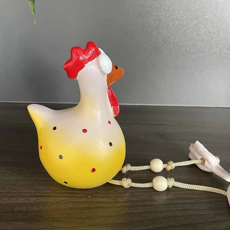 AB09-Resin Rooster Outdoor Statues Funny, Waterproof And Does Not Fade Suitable Courtyard, Garden, Balcony Decoration
