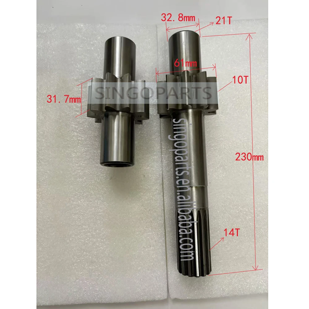 P350 Hydraulic Pump Gear Kits 323-2912-250 For Parker Pump 323-9529-168