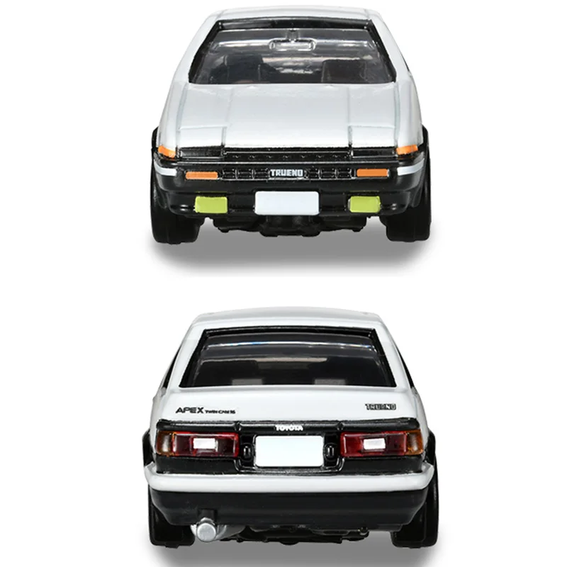 TOMY Initial D Toyota AE86 Fujiwara Takumi ไม่จํากัดรถ Diecasts & Toy Vehicles Miniature Scale รถสําหรับเด็ก