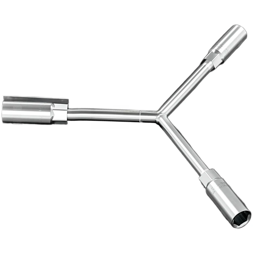 

Alloy Steel Y Type Triple Hex Socket Wrench Set with Extension Bar for Automotive Repair and Mechanical Maintenance