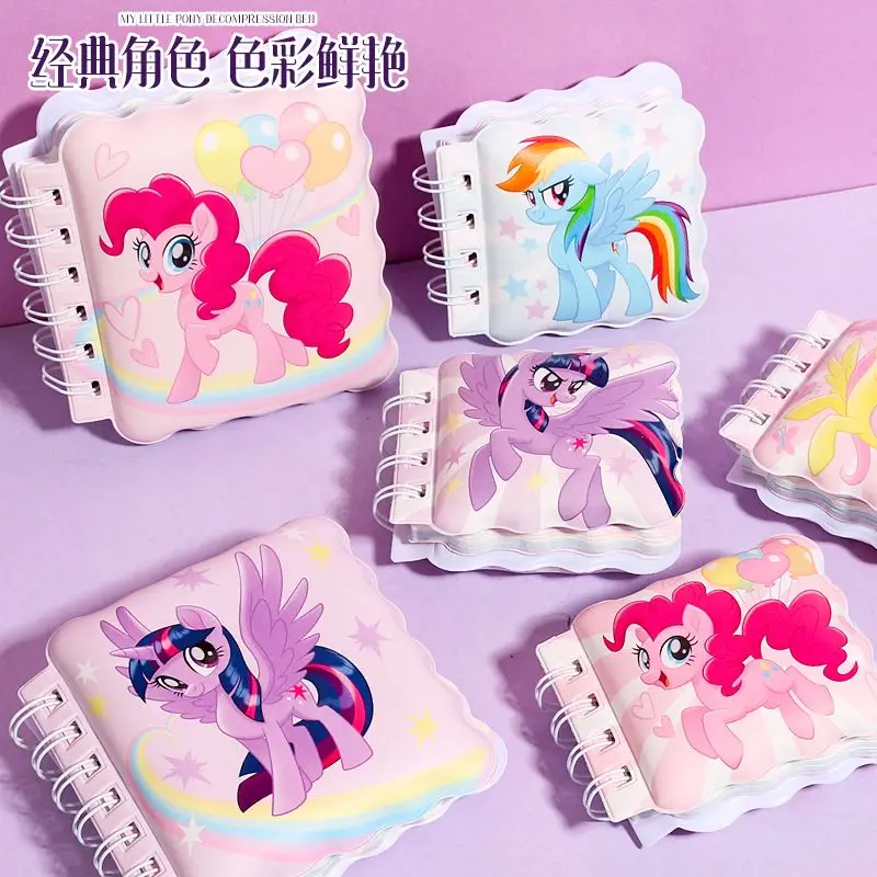 My Little Pony Stress Relief Book Mini Pinch Book High-Looking Twilight Joy Girls Portable Note Notebook Birthday Gift Wholesale