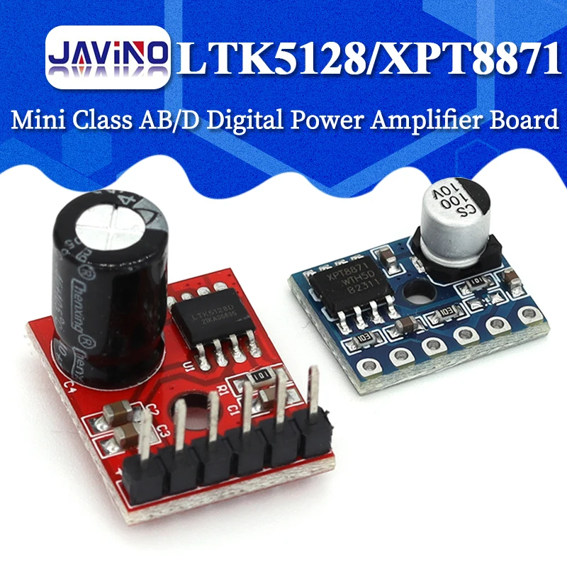 5128 Amplifier Board 5W Class D Digital Amplifier Board Mono Audio Module Low Distortion