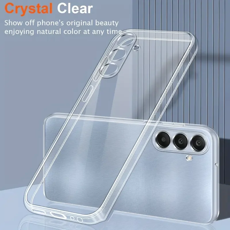 

Transparent Phone Case For Samsung Galaxy A56 A55 A54 A53 A52 5G A36 A35 A34 A26 A25 5G A16 A15 A14 A13 A12 5G A06 A05 A04 Cover