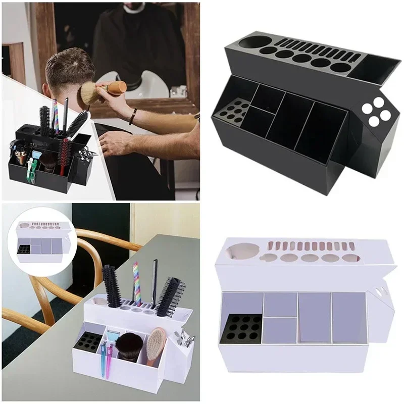 

Detachable Hairdressing Tool Storage Holder & Tray, Versatile Salon Hair Styling Tools Organizer