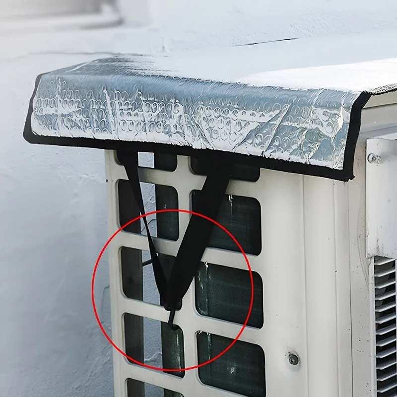 Outdoor Sunshade Air Conditioning Cover Air Conditioner Waterproof Dust Cover Washing Dustproof Sunscreen Air Conditioner Cover