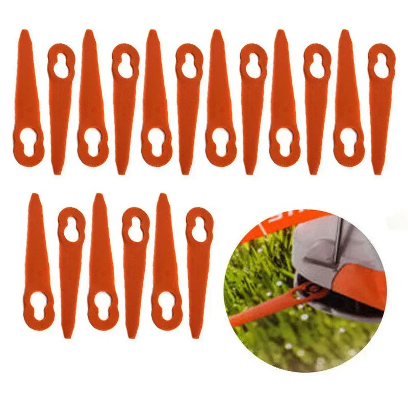 32 PCS Trimmer Plastic Cutter 4008 007 1000 Blade Lawn Mower Accessories Grass Kit Replacement Practical Useful