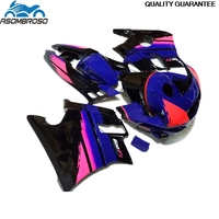 Plastic Bodywork Fairing Kits For Honda CBR600 F2 1991 1992 1993 1994 Blue Purple Fairings Set Cbr600 F2 91 92 93 94 SX31