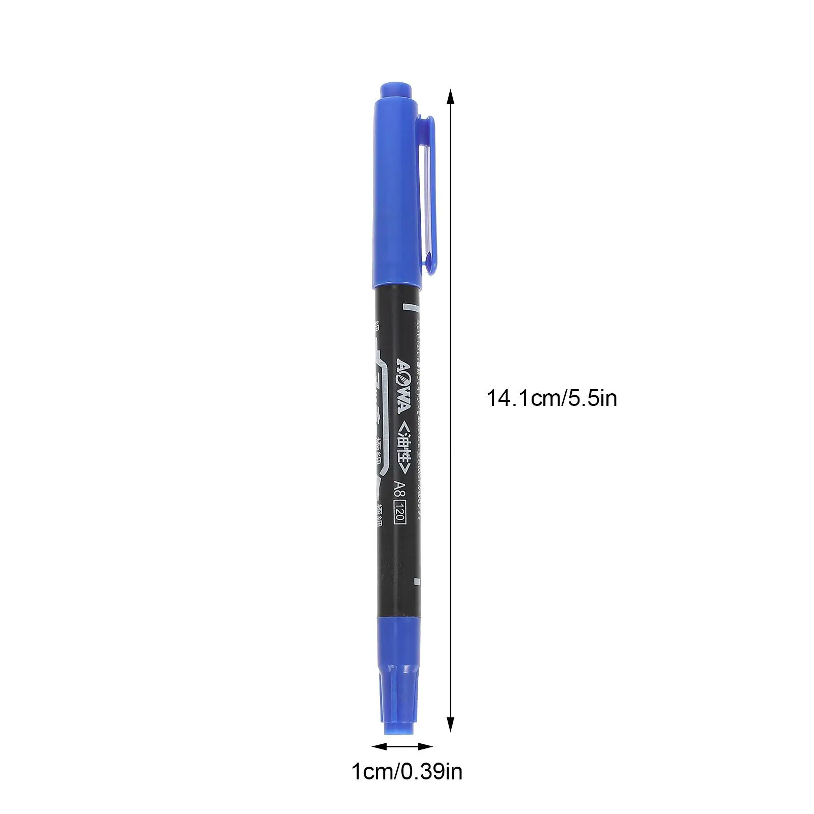 Double Ended Marker Pen Oily Pens Paint Markers Double-end Office Supplies Sketch Dry Erase Marking