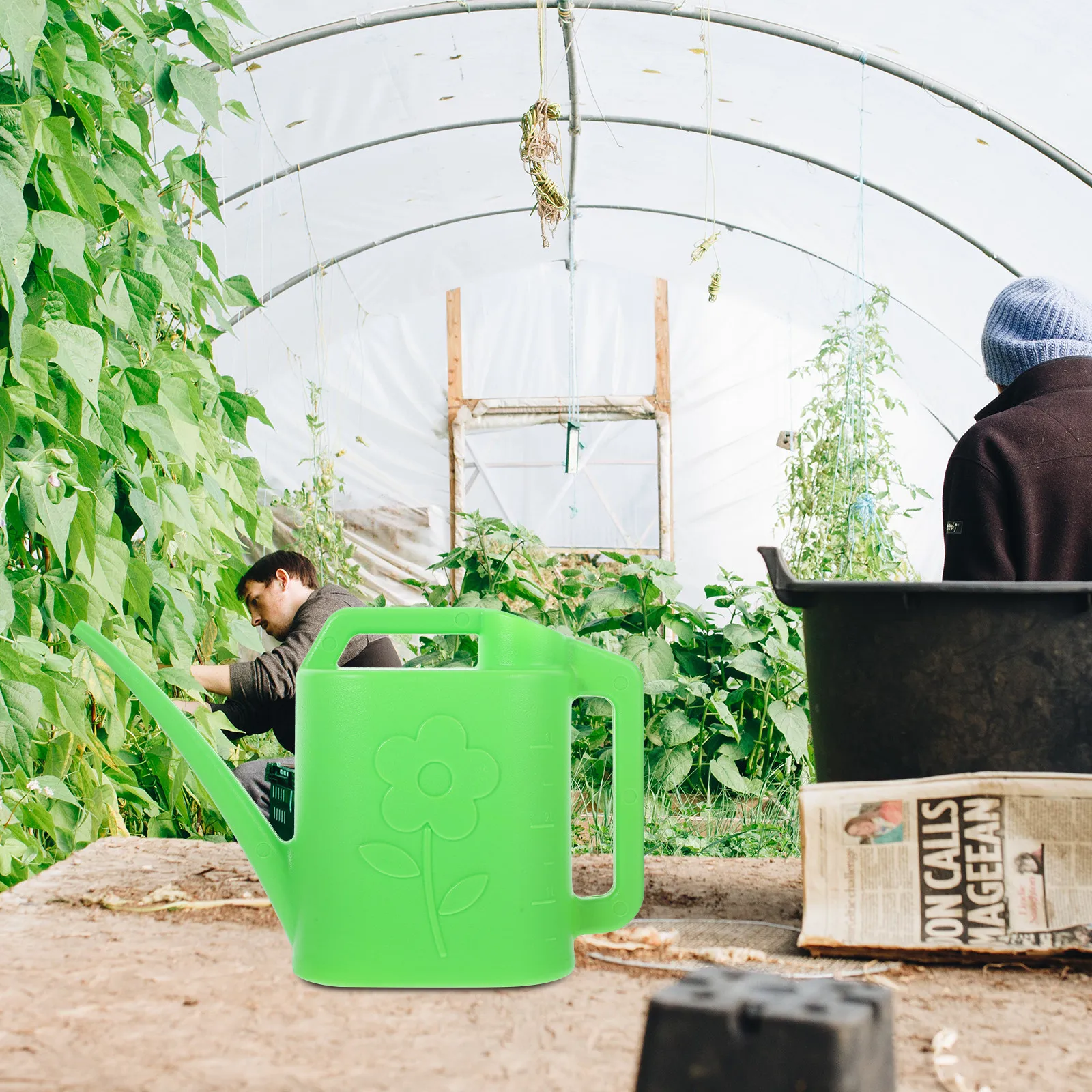 Plastic Household Watering Can Gardening Kettle Tool Long Spout Durable Indoor Outdoor Watering Pot Garden Planting Tool