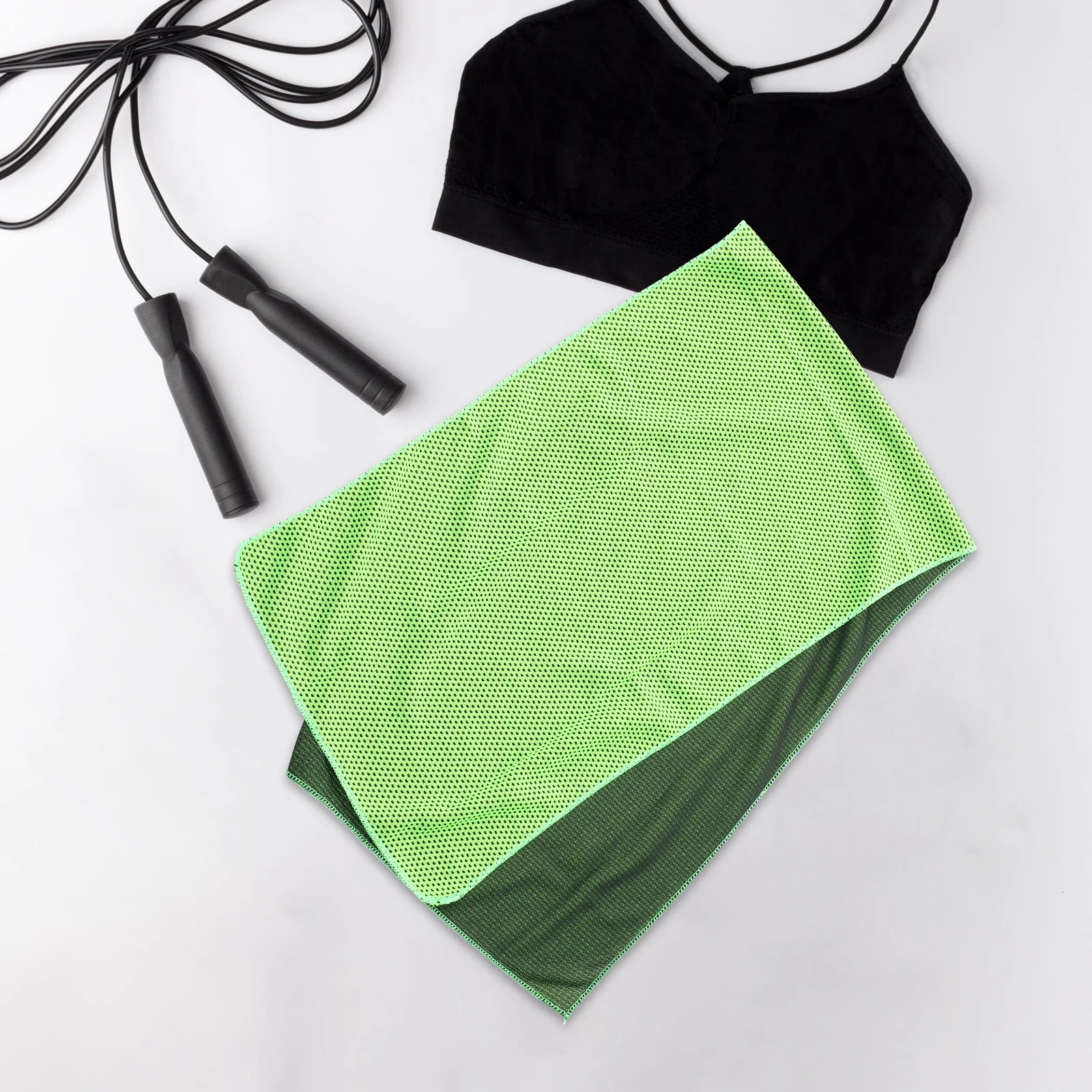 

4pcs Cooling Towel for Yoga Sports Sweat Towels Outdoor Fitness Neck Scarf Summer Gifts Sweat Absorbent Towels Golf