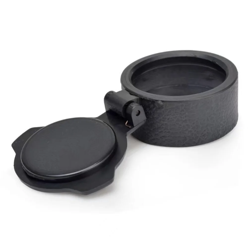 Textured Elastic Objective Lens Cap Dust Protective Cover For Tactical Scope Monocular CQB Airsoft Optic Toy Mod Replacement view 4