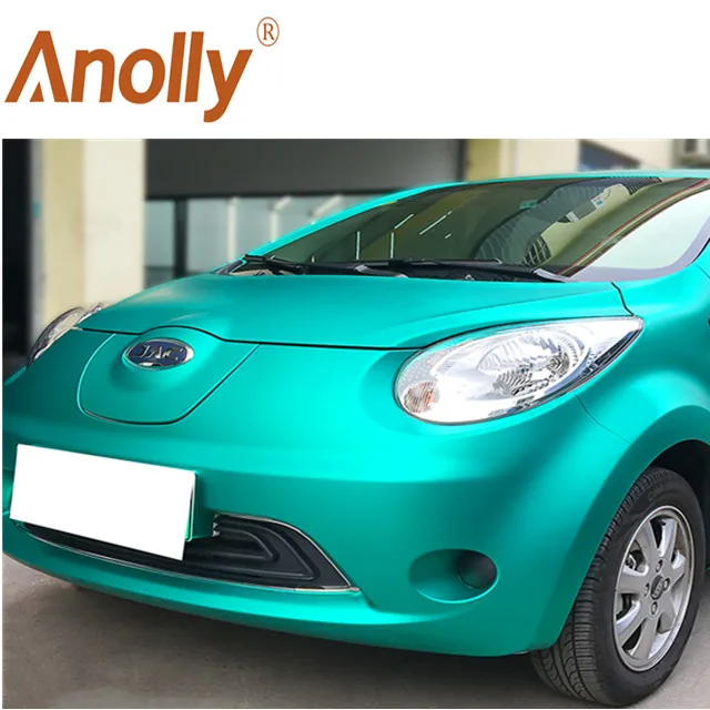 Anolly Matte Satin Chrome Vinyl Car Auto Wrap Car Body Matt Film