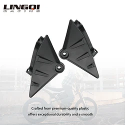 LINGQI RACING Plastic Parts Left Right Door Mirror Flag Cover Molding Cover Battery Fender For For  Electric Ultra Bee