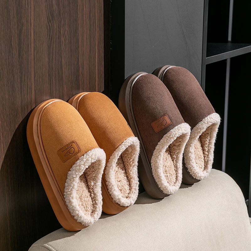 Cotton Slippers Autumn and Winter Thickened Indoor Anti Slip Warm and Comfortable for Home Thick Sole Slippers for Women