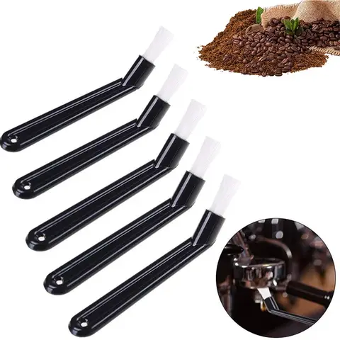 1/3PCS 커피 먼지 청소 브러시 에스프레소 기계 청소 브러시 플라스틱 손잡이 키보드 클리너 도구 먼지 청소 브러시