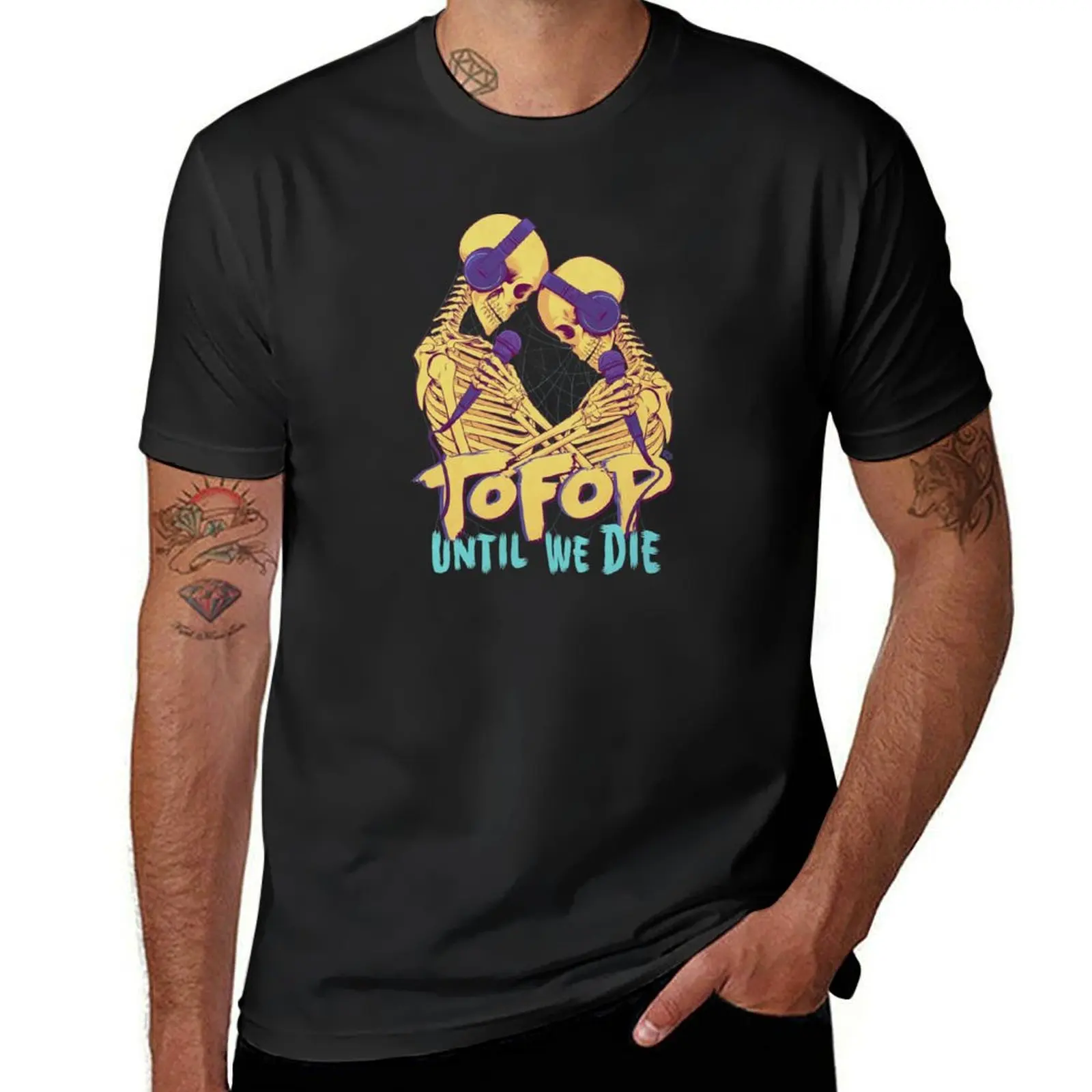 TOFOP - Until We Die T-Shirt vintage korean fashion t shirts for men graphic