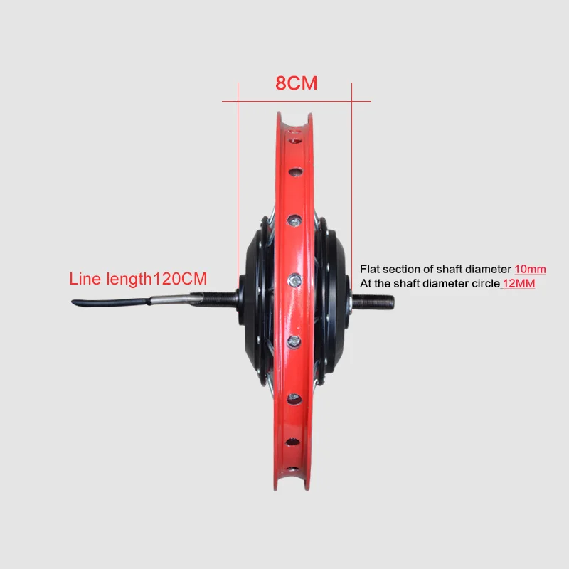 AIKEMA 36v48v250w DAHON week folding bicycle modification to assist low-power motor