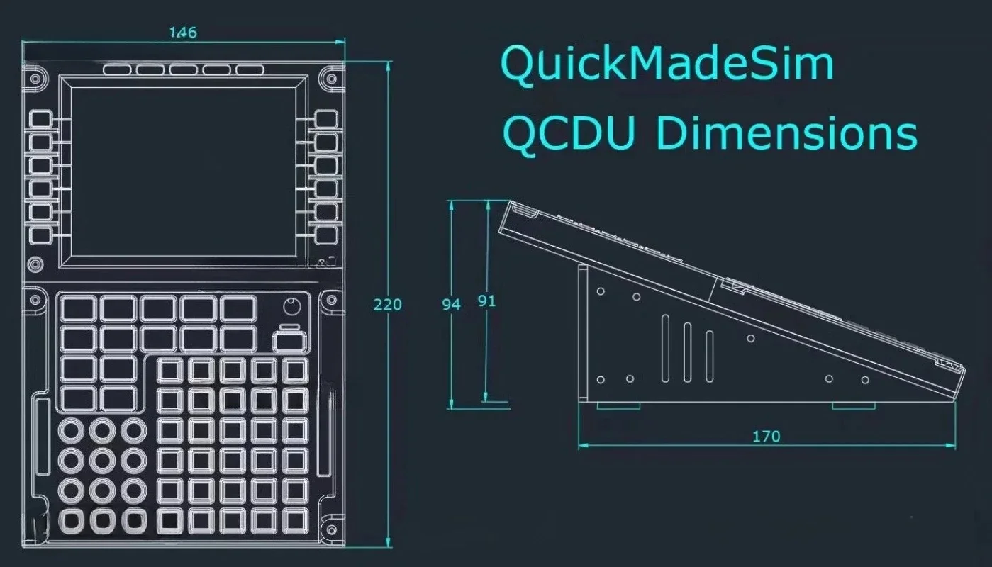 V2 Boeing B737 Airbus A320 CDU FMC MCDU MCDU