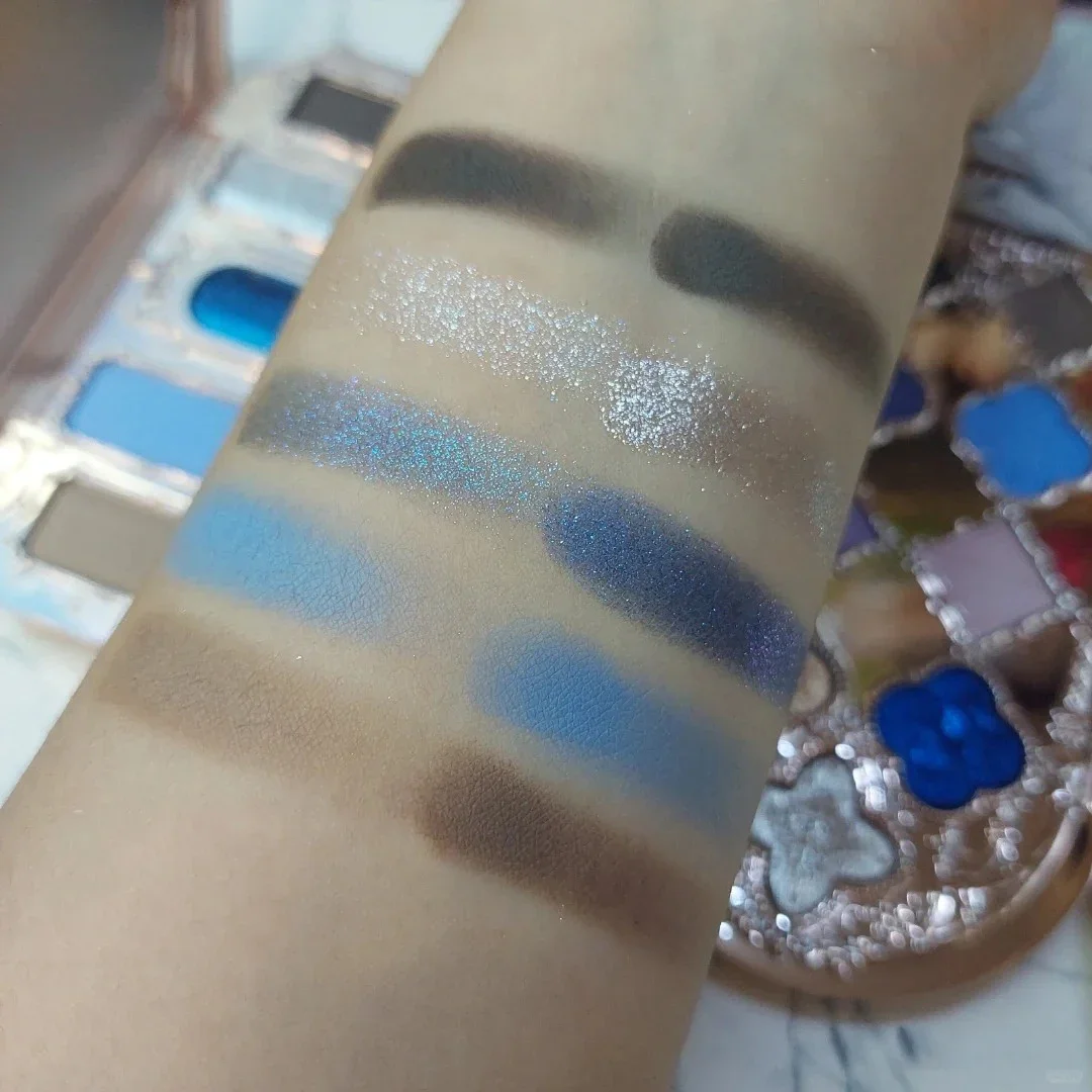 Flower Knows Paleta de Sombras Little Angel 9 Cores Fosco Brilhante com Glitter Longa Duração Alta Pigmentação Vegano Livre de Crueldade Maquiagem