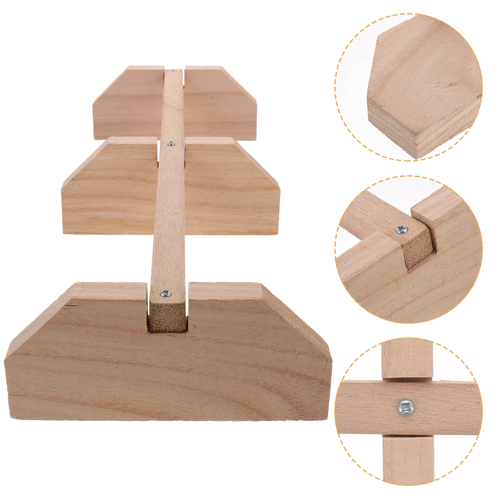 

Natural Wood Chicken Perch Sturdy Bite Resistant Smooth Surface Hen Standing Rod For Hens Roosting Farmhouse Bird Stand Indoor
