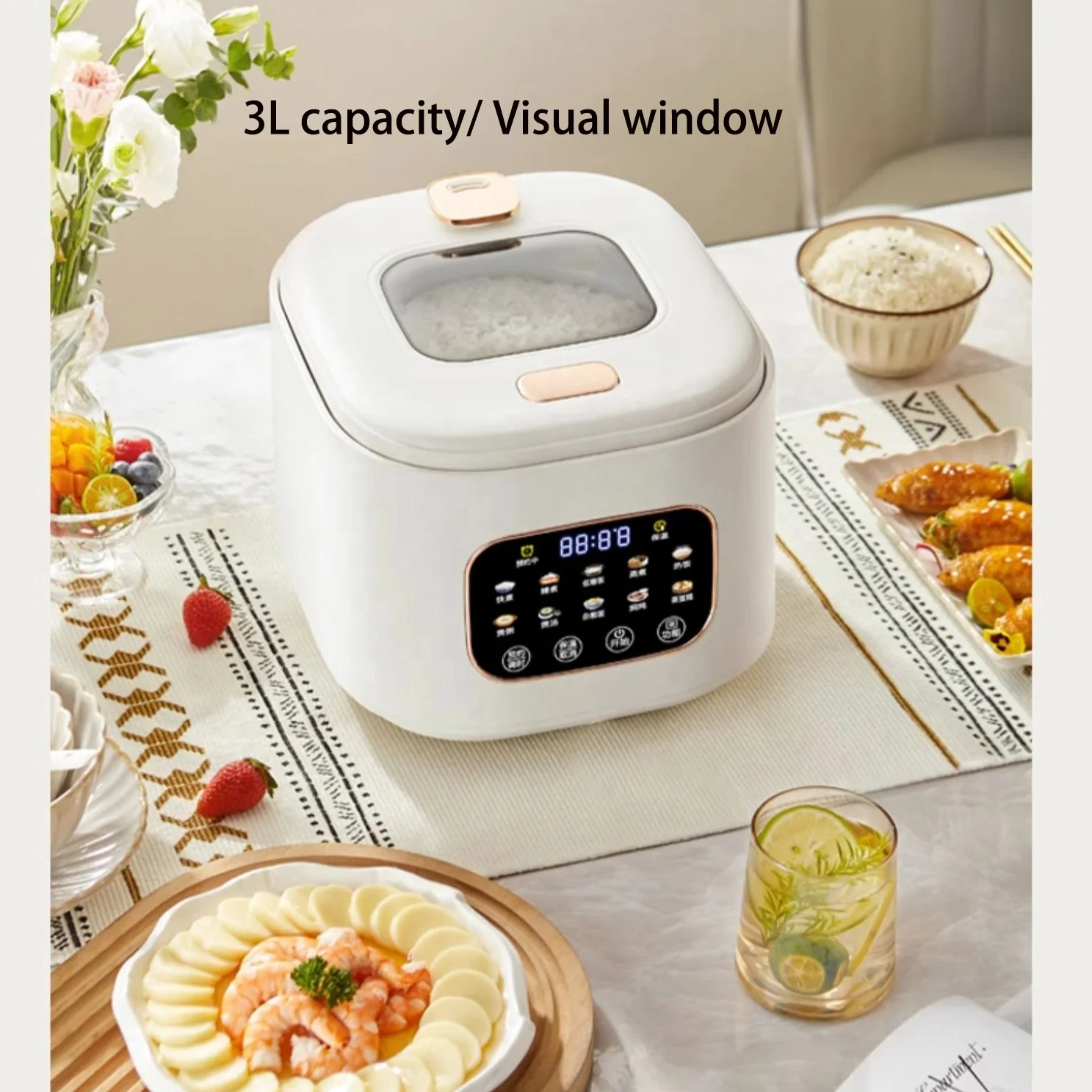 YYHC-High quality Automatic Rice Cooker Multifunctional Mini 3L Electric Rice Cooker Smart  kitchen appliances Rice Cooker