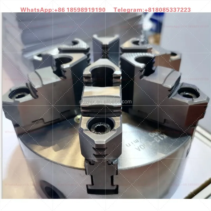 

K13 Series 6 Jaw Self-Centering Lathe Chuck, Hardened Steel Precision 6-Jaw Manual Chuck 160mm /200mm /320mm