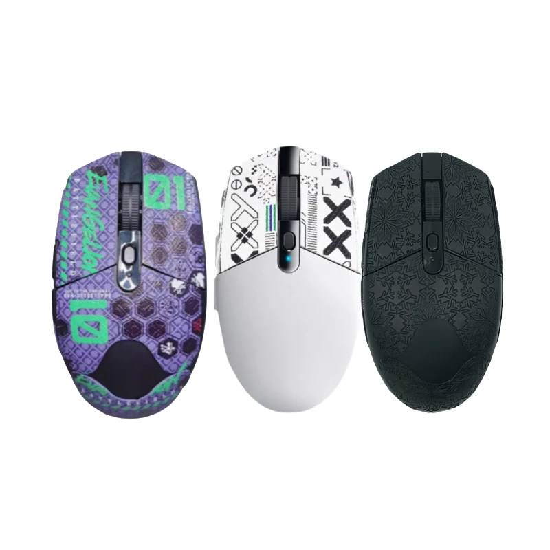 Mouse Grip Tape Skate Sticker Non Slip Suck Sweat Mouse Anti-Slip Sticker ForLogitech G102/G304 Sweat-absorbent Self Adhesive