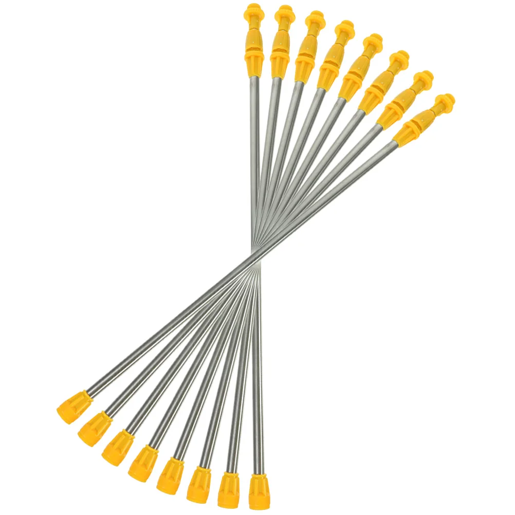 

8 Pcs Stainless Steel Spray Rod 45-80cm Extension Pole Long Gardening Sprayer for Trees Plants Agricultural Supplies Durable
