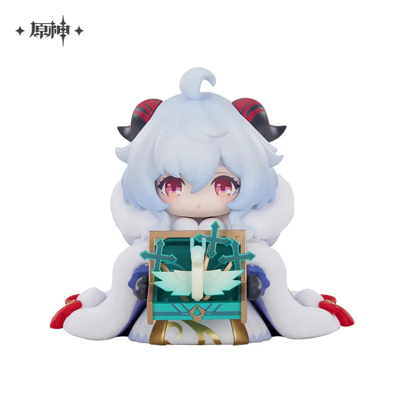 

Official MiHoYo Game Ganyu Figure Genshin Impact Ganyu Q-version Cartoon Desktop Ornament Anime Model Cosplay Xmas Gifts