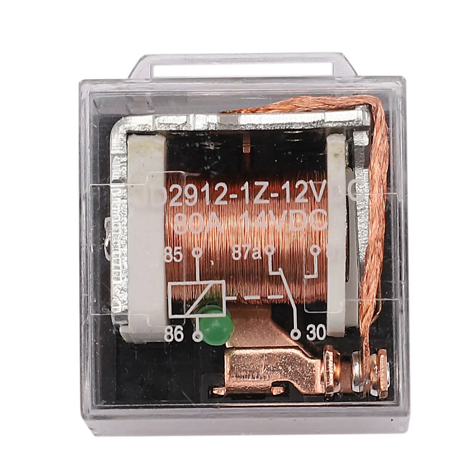 

10Pcs Waterproof Automotive Relay 12V 80A 5Pin Car Control Device Car Relays High Capacity Switching Car Accessories