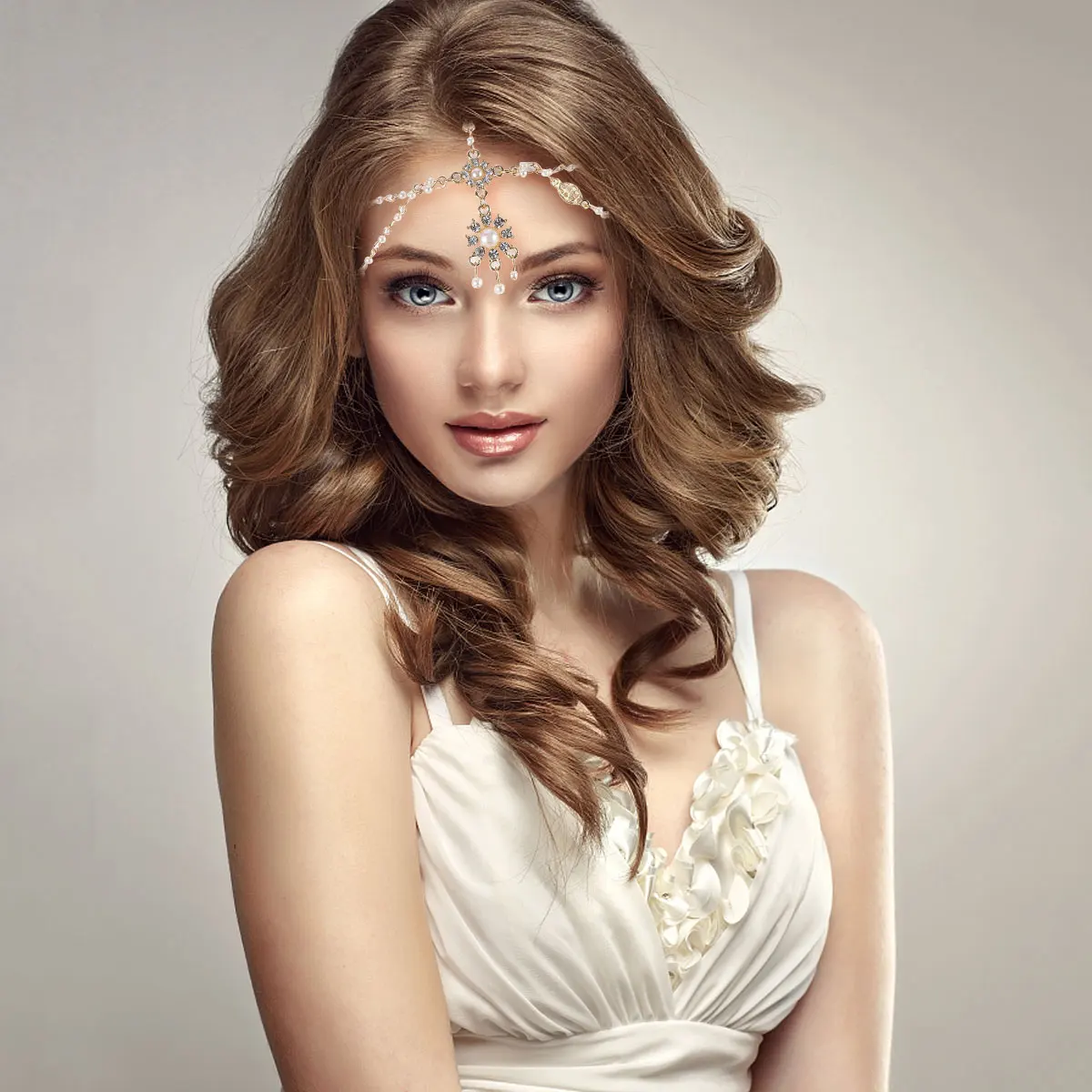 

Pearl Tassel Headdress Flower Hair Jewelry Elegant Headwear For Women Party Ball Accessory Fine Craftsmanship High Quality