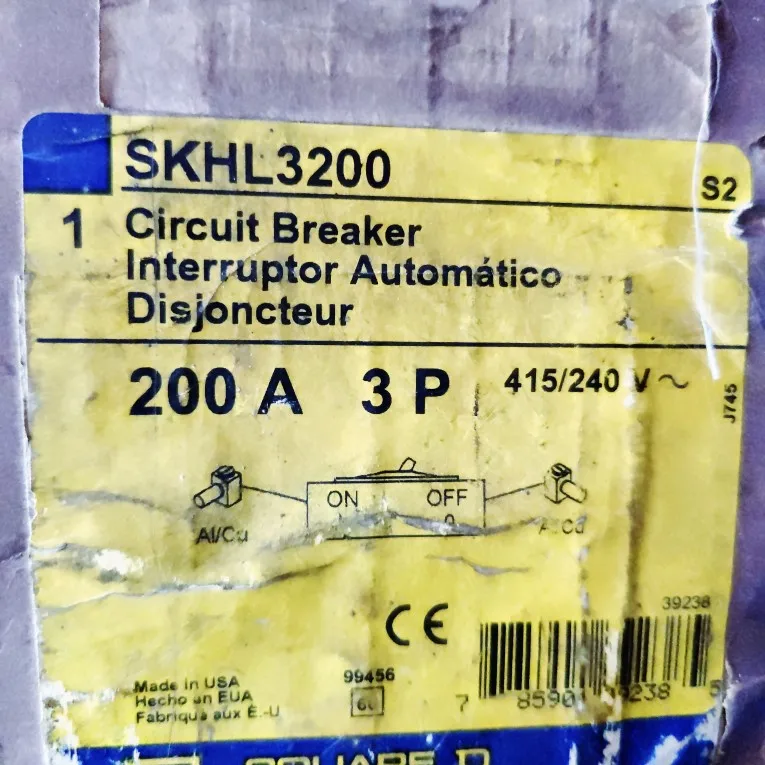 SQUARE D SKHL3200  3P  200A